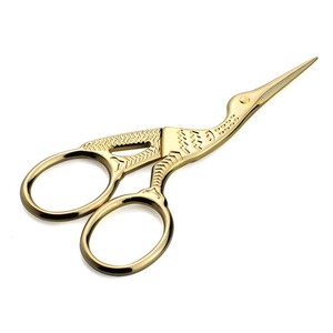 Tijeras de Manicura de Acero Inoxidable de Alta Calidad al por Mayor, Mango Redondo, Hoja Afilada, Herramienta de Belleza, Tijeras para Cejas, Diseño Personalizado - Product Image 1