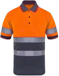 Camisetas Reflectantes de Alta Visibilidad al por Mayor OEM C, Ropa de Seguridad, Camisetas Polo de Seguridad de Alta Visibilidad, Camiseta de Seguridad de Malla para Trabajo al Aire Libre - Product Image 1