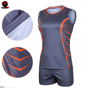 Conjunto de Uniforme de Voleibol con Logotipo Personalizado, Traje Deportivo de Poliéster de Secado Rápido, Kit de Equipo sin Mangas para Entrenamiento en Cancha - Product Image 3