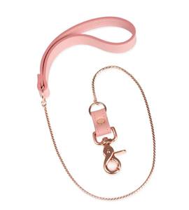 Correa de Cuero y Cadena Hecha a Mano para Mascotas – 12 Colores de Cuero – Herrajes con Recubrimiento Sin Níquel - Product Image 2