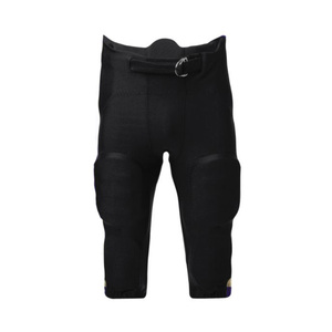 Camiseta de Fútbol Americano Personalizada con Estampado, Cuello en V Morado, Manga Corta, Transpirable, Número 23, Pantalones Negros - Product Image 3