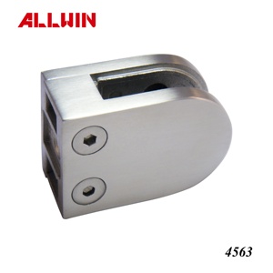 <b>ALLWIN</b> Stainless Steel 304/316 5570TR Security Plate Square Edge Glass Clamp Polished Surface Standard INCH Metric Measurement - Product Image 5