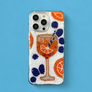 Étui pour téléphone portable fait main, pochette pour téléphone portable en broderie ethnique riche - Product Image 1