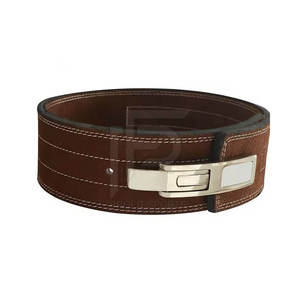 PROFIT SPORTS Cowhide Brown Bodybuilding Lever Power Lifting <b>Belt</b>-Heavy Duty Non-Slip Gym Fitness Training Weightlifting <b>Belt</b> - Product Image 2