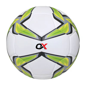 Balón de Fútbol Profesional Oxva Industries Original de Fábrica, Termosellado, de PU, Ecológico, para Uso en Interiores/Exteriores, Color Personalizable - Product Image 1