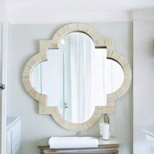 Decorative Modern Handmade Bone & Mother of Pearl Inlay Eco-Friendly <b>Wall</b> <b>Mirror</b> Frame by arif handicrafts from india - Product Image 2