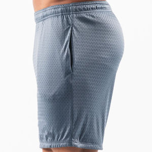 Shorts de sport unisexe en polyester et maille de haute qualité pour hommes 2026 – Personnalisation du logo et fabrication OEM – Tissu en toile anti-plis pour entraînement et usage décontracté - Product Image 5