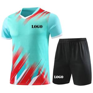 เสื้อฟุตบอลเด็กผู้ชายสีเขียวแบบกำหนดเอง ชุดฟุตบอลขายส่ง ลายเสื้อฟุตบอลสโมสร ออกแบบเสื้อฟุตบอล - Product Image 3