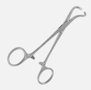 OFERTA ESPECIAL: Pinza para Toallas Quirúrgicas Veterinarias y Dentales GORAYA GERMAN Backhaus, Manual, de Acero Inoxidable, Uso Profesional, CE ISO - Product Image 1