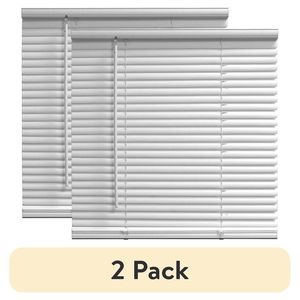 ม่านปรับแสงแบบไร้สาย 2 ชิ้น ขนาด 31x72 นิ้ว สีขาว - Product Image 1