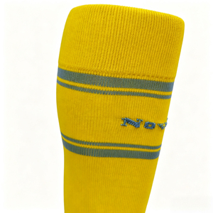 Chaussettes de football et de baseball tricotées en gros, personnalisables avec logo, pour hommes, hauteur genou - Product Image 4