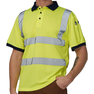เสื้อโปโลนิรภัยสะท้อนแสงประสิทธิภาพสูงสำหรับงานโรงงาน - Product Image 4