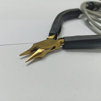 Alicates de Punta Corta de Acero Inoxidable de Grado A+ con Punta Fina y Peso Ligero, Marca ZETOMED PRO, para Joyería, Soldadura y Bricolaje