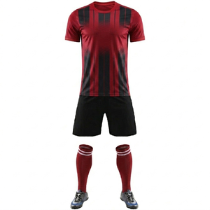 Camisetas de Fútbol para Adultos al por Mayor, Último Diseño, Manga Corta, Antibacterianas, Transpirables, 100% Poliéster, Tejido de Malla, Impresión Digital, OEM - Product Image 5