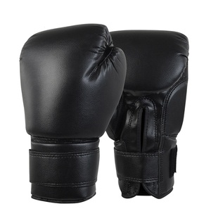 Gants de boxe MMA en cuir véritable de qualité supérieure, logo personnalisé, évacuation de l'humidité pour hommes - Product Image 4