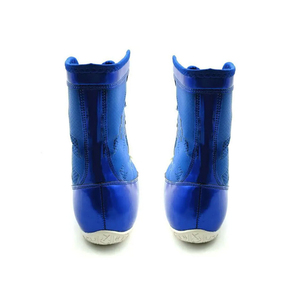 Chaussures de sport professionnelles respirantes en maille pour hommes, idéales pour la lutte et le combat, avec logo personnalisé, modèle très prisé - Product Image 3