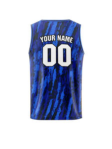 Maillot de basket-ball de haute qualité, haut de sport sans manches conçu pour les joueurs de basket-ball, tissu en maille respirant pour l'entraînement - Product Image 2