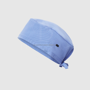 Gorro quirúrgico tejido de Color sólido, estampado multicolor, salón de belleza Dental, gorro de enfermera, juegos de fregado de tamaño de corbata para médicos y enfermeras - Product Image 4