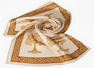 ผ้าพันคอออกแบบพิเศษสั่งทำได้ พิมพ์ลายพรีเมียม ให้ความรู้สึกเหมือนผ้าไหม แฟชั่นฮิญาบ ผ้าคลุมศีรษะ ผ้าพันคอสี่เหลี่ยม คอลเลคชั่นขายส่ง - Product Image 2