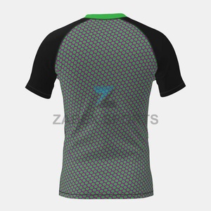 T-shirt Rashguard Homme Personnalisé avec Logo – Polyester Spandex Extensible – Position du Logo Avant – Idéal BJJ Professionnel - Product Image 4