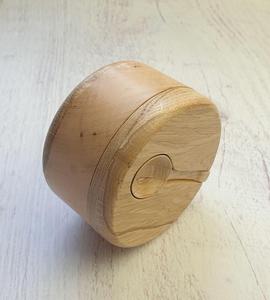Boîte à sel en bois écologique avec design anti-fuite, compatible lave-vaisselle, réutilisable, support de rangement pour épices et herbes pour la cuisine - Product Image 4