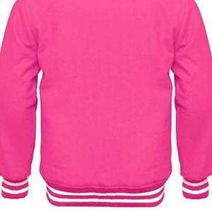 Chaqueta Varsity de Lana para Hombre, Nueva Colección, con Bordado Personalizado y Parches Rojos y Blancos - Product Image 4