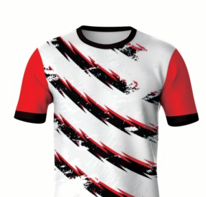 T-shirts en jersey uni de haute qualité, coupe classique, 100% polyester, sublimation, écologiques, séchage rapide, grandes tailles - Product Image 4