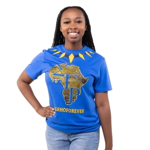 T-shirt personnalisé Sigma Gamma Rho SGRHO pour femme, motif sororité grecque, coton doux, col rond, décontracté, universitaire, mode personnalisée - Product Image 1