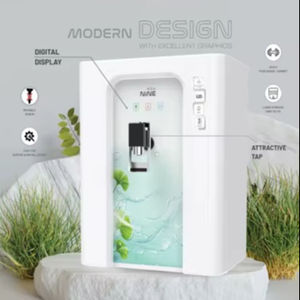 Purificateur d'eau Aqua Mars Aqua Green RO avec réservoir de 9 L, corps en ABS de qualité alimentaire, filtre mural ou à poser sur comptoir avec indicateur LED - Product Image 1