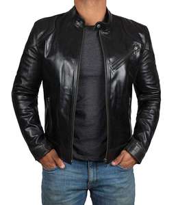 Blouson Bomber en Cuir Véritable Tendance 2026 pour Hommes – Qualité Supérieure, Imperméable, Respirant, Anti-UV – Fournisseur - Product Image 4