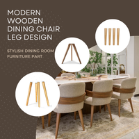 Moderner Minimalistischer Couchtisch mit Massivholzbeinen Zeitgenössisches Wohnzimmermöbel-Design Robuste Outdoor-Tischgestelle