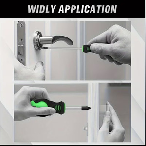 ชุดไขควงแม่เหล็กหัวเห็ดและหัวแบนแบบกำหนดเองได้ พร้อมด้ามจับยางกันลื่น ที่ทำให้แม่เหล็กเป็นและหายไปได้ - Product Image 6