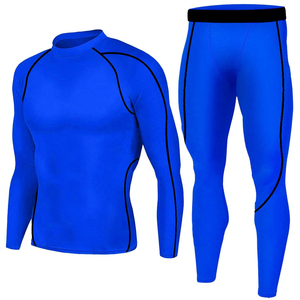 Traje de Compresión para Hombre, Personalizable, Precio de Mayoreo, Impresión Digital, Spandex/Nailon, Elástico en 4 Direcciones, Secado Rápido, para Gimnasio - Product Image 5