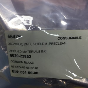 AMAT 0020-22852 Protector, 8 pulgadas, Preclean, 127963 - Equipo y piezas de semiconductores de confianza de la marca global Legacy - Product Image 3