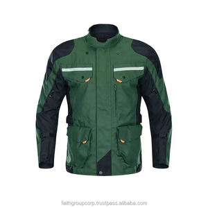 Traje de Motociclismo de Cuero para Hombre con Protección de Nivel 2 CE, Impermeable y Resistente a Desgarros, Transpirable - Product Image 2