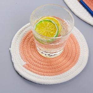 Juego de Manteles Individuales y Posavasos de Yute de Lujo, Diseño Moderno, Resistentes al Calor, Duraderos y Portátiles para Fiestas - Product Image 6