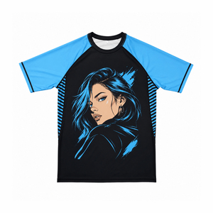 Camiseta de Moda con Diseño Personalizado, Estilo Urbano, Unisex, Casual, de Gran Tamaño, con Estampado por Sublimación de Primera Calidad, Top Moderno para el Verano - Product Image 1