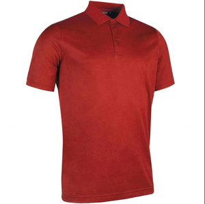 Chemise décontractée slim fit à manches courtes pour homme, en coton Pima de luxe, anti-plis, avec impression personnalisée et broderie de logo - Product Image 4
