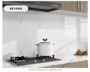Stile moderno impermeabile piastrelle di marmo adesivo <span class=keywords><strong>da</strong></span> parete lucido vinile schiuma 3D buccia e bastone <span class=keywords><strong>carta</strong></span> <span class=keywords><strong>da</strong></span> <span class=keywords><strong>parati</strong></span> <span class=keywords><strong>per</strong></span> la cucina decorazione della casa - Product Image 6