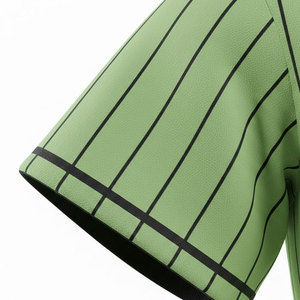 Custom Logo Men Baseball Jersey <b>Referee</b> Shirt Softball Uniform Tackle Twill Embroidery Stitched Breathable Baseball Uniform - Product Image 4