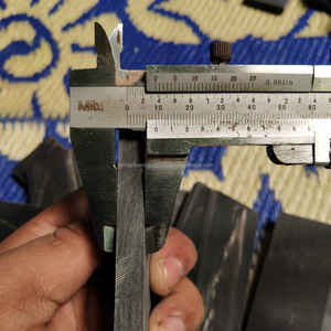 Plaquettes de couteau en corne de buffle noire faites à la main, matériau naturel durable pour la fabrication de couteaux à prix avantageux - Product Image 5