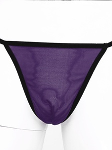 Da uomo Sissy in maglia di pizzo trasparente Lingerie con scollo a V profondo in pizzo Chemise Babydoll indumenti da notte per notte romantica notte di nozze - Product Image 5