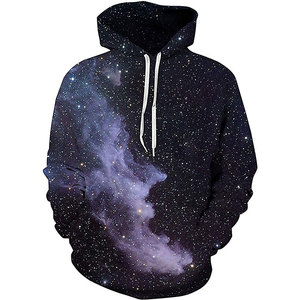 Sweat-shirt à capuche personnalisé avec logo imprimé en 3D, style anime, coupe oversize, en polyester lavé, streetwear pour hommes, sublimation, avec poche - Product Image 3