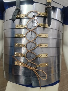 Armadura de Pecho Romana Lorica Segmentata de Acero Dulce de la Edad Medieval, Placa Pulida Hecha a Mano, para Deportes Históricos, Día Nacional, Año Nuevo - Product Image 3
