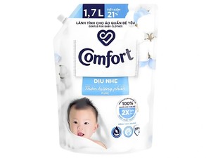Comfort Fabric Softener Dilute Conditioner <b>Liquid</b> Pure 1.7L - Product Image 1