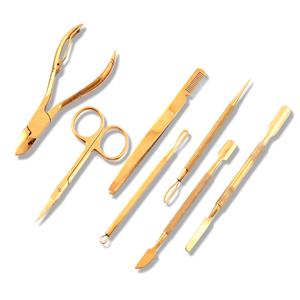 ชุดเครื่องมือทำเล็บมือและเล็บเท้าแบบพกพากรรไกรตัดเล็บสแตนเลส - Product Image 6