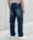 Jean large taille mi-haute pour femme en coton écologique déchiré style décontracté coupe ample - Product Image 2