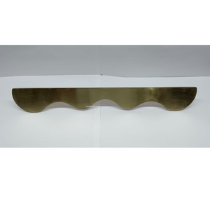 Minimalist Brass Bar Handle for Drawer <b>Cabinet</b> Furniture <b>Knob</b> <b>Gold</b> Finish Durable Design - Product Image 2