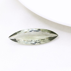 Vente en gros de pierres précieuses naturelles en améthyste verte facettée de forme marquise, taille personnalisée, bijoux fins, Memoria Jewels - Product Image 2
