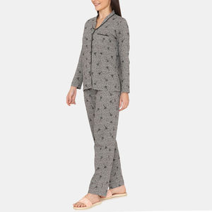 Conjunto de Pijama de Jersey de Manga Larga Personalizado de Fazn Industry para Mujer, Ropa de Dormir con Estampado Lindo para Niñas y Mujeres, Nueva Ropa de Dormir - Product Image 2